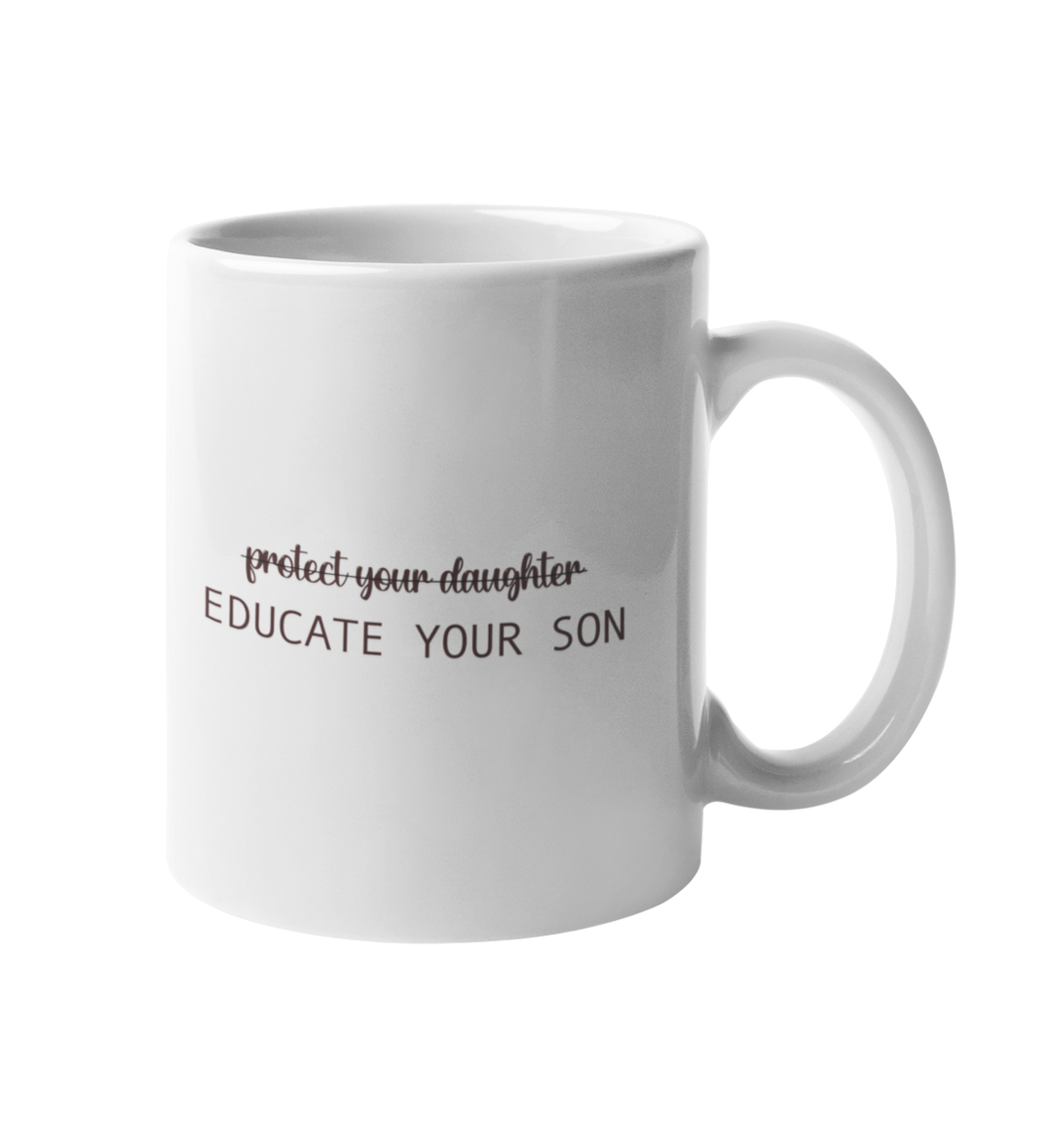 EDUCATE YOUR SON Premium Tasse