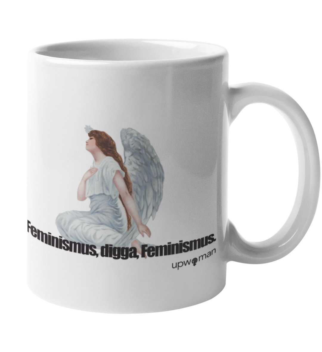 FEMINISMUS ENGEL Premium Tasse